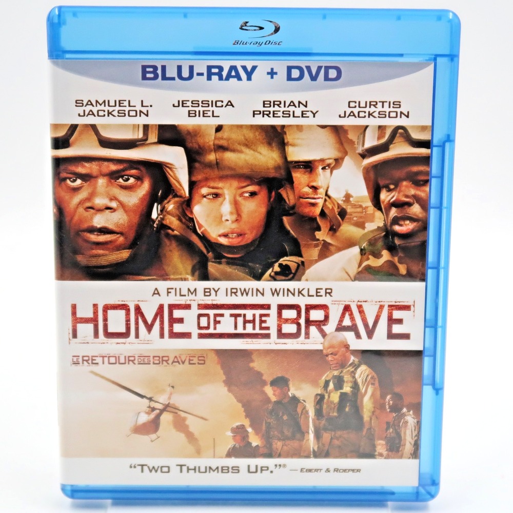 Home of the Brave Blu-ray DVD 2007 Samuel L Jackson 50 Cent Action Drama Movie